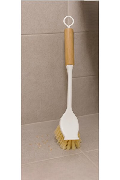 Vichy Multi-Purpose Surface Brush with Wooden Bamboo Handle Vch-6636