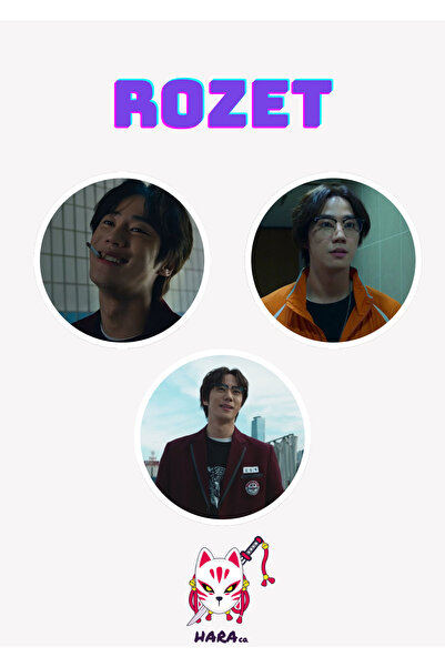 Hara Company Weak Hero Class 2 K-draması Geum Seongje Rozet Seti (3’LÜ)