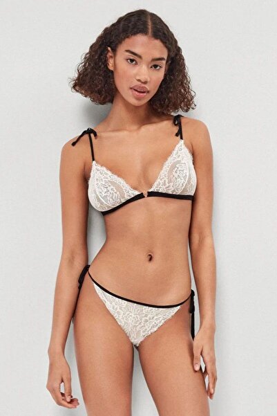 Gisela Lace Lingerie Set, 2 Pieces, Triangle Bra and Brazilian Briefs