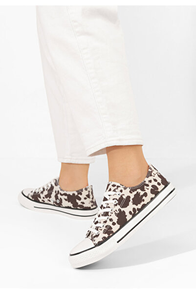 B T Shoes Viacfarebné dámské plátěné tenisky Vanessa