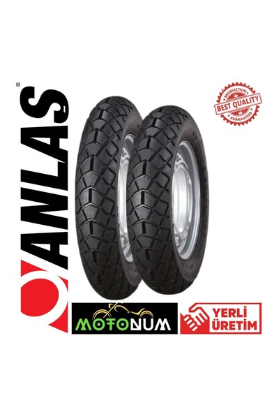 ANLAS RKS Spontini 110 Ön Arka Lastik Takım IRC MB 79 2025 Üretim Yerli Üreti...