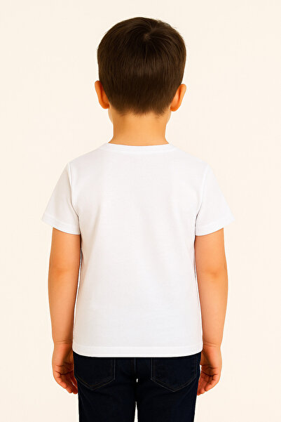 ModaPlaza Παιδικό μονόχρωμο κοντομάνικο Badi 802