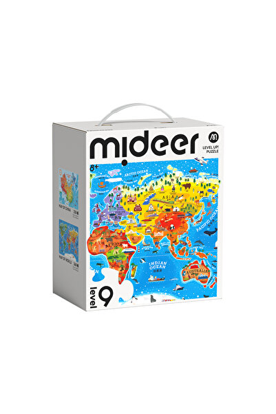 Mideer لغز مستوى ٢ في ١ - خريطة العالم - المستوى ٩