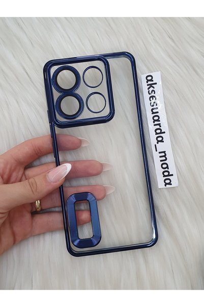 ZB Aksesuarda Moda حافظة متوافقة مع هاتف XIAOMI REDMI NOTE 13 PRO 5G مع عدسة ...