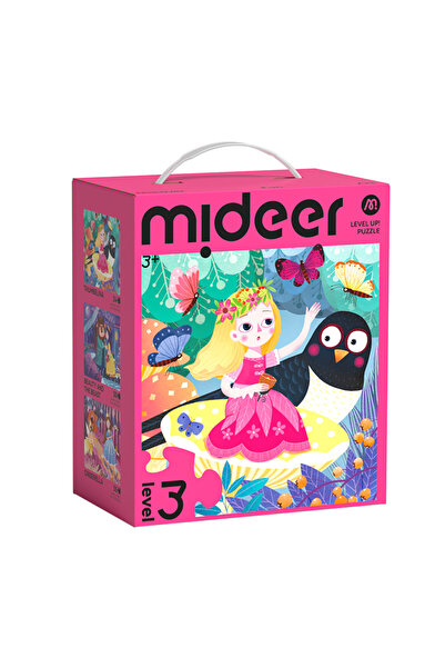 Mideer ألغاز 3 في 1 للارتقاء بمستوى مغامرات الأميرة - المستوى 3