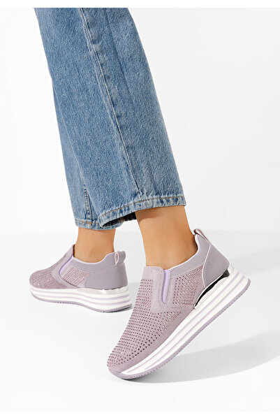 B T Shoes Sneakers με πλατφόρμα Vilera μωβ