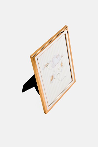 Enchante Accessories Floral Pattern Tabletop Photo Frame, Multicolor