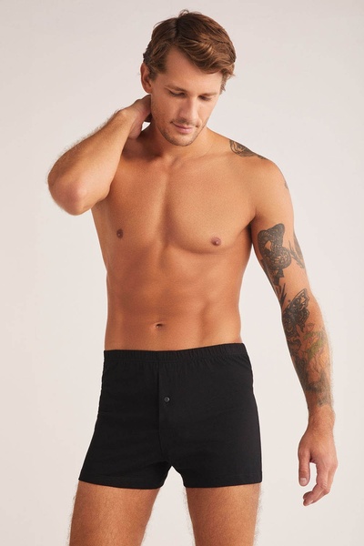 Kom Adrian Erkek %100 Pamuklu 2'Li Boxer Set