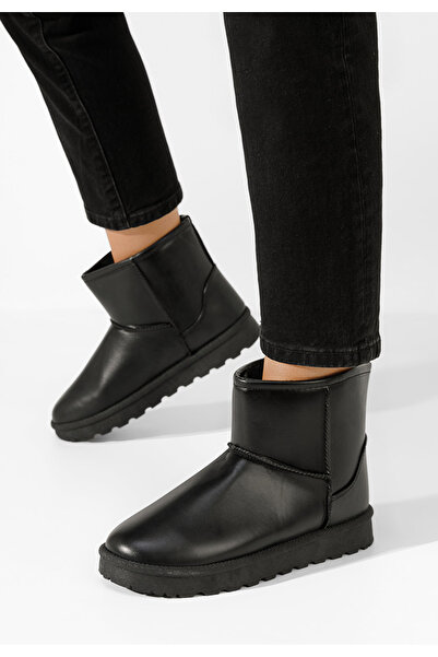 B T Shoes Cizme tip Ug Fesia negre