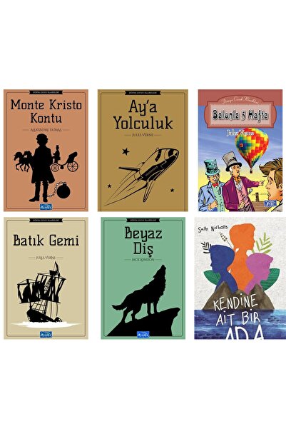 Genç Timaş Kendine Ait Bir Ada Ortaokul Okuma Seti