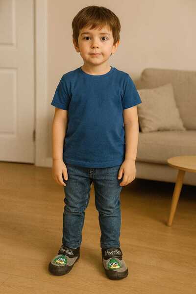 gigigiyim Owl Patterned Boy's Slippers