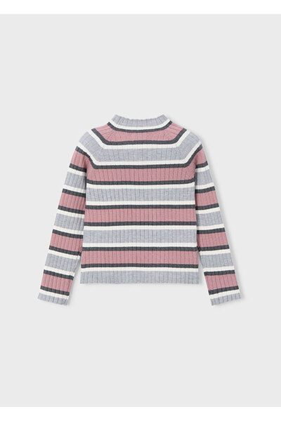 MAYORAL Pulover cu gât roșu pentru fetiță 4001