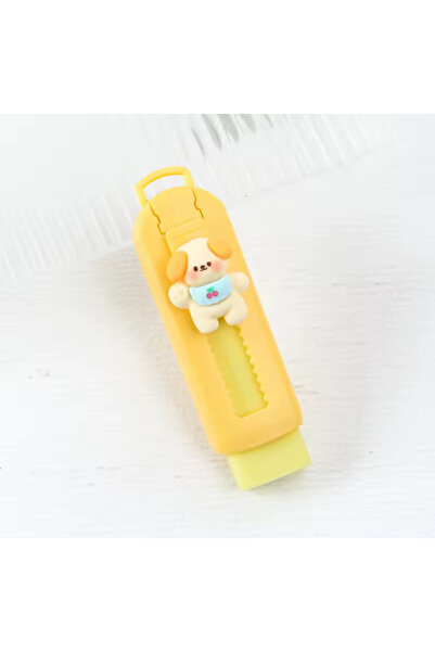 synshop Pompompurin Silgi Uzayabilir İtmeli Çekmeli Kız Erkek Çocuk Genç Ders Okul Kırtasiye İhtiyaçları