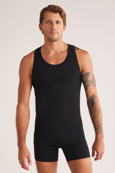 Kom Aytron Men's Halter 2-Piece Basic Tank Top Set
