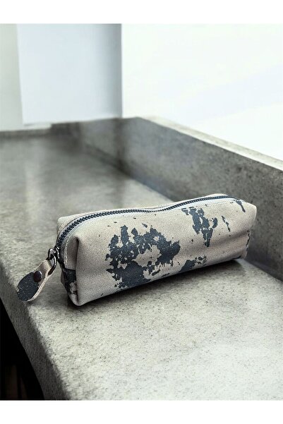 ÖzkanAccessory حامل أقلام من الجلد الطبيعي متعدد الألوان وهدية لمرحلة ما قبل ...