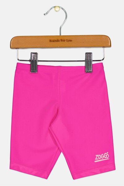 Zoggs Toddlers Girl Embroidered Logo Hamilton Swim Shorts, Pink