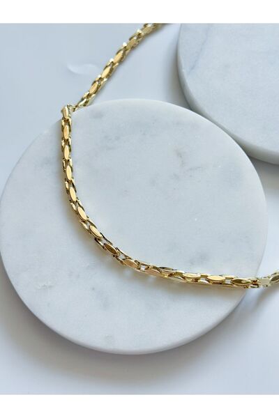 CHARMLUCKY YILAN ZİNCİR KOLYE