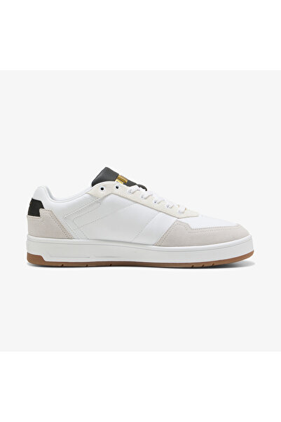 Puma Court Classic Lux Sd Men's White Sports Shoes