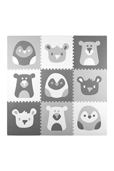 Ricokids Covoras puzzle din spuma, 180x180 cm, 9 buc, antiaderent, imprimat c...