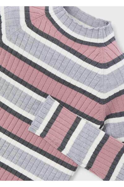 MAYORAL Pulover cu gât roșu pentru fetiță 4001