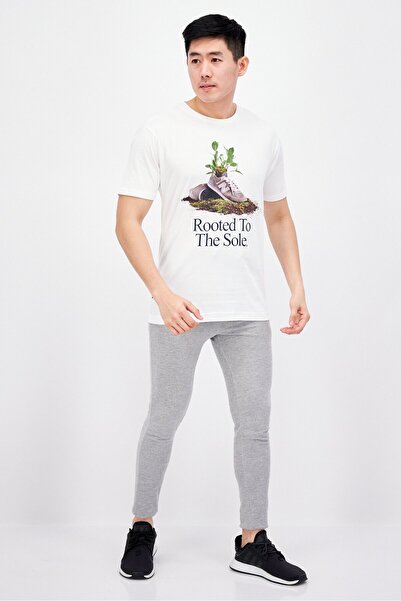 New Balance Men Sportswear Fit Short Sleeves Outdoor T-Shirt, White