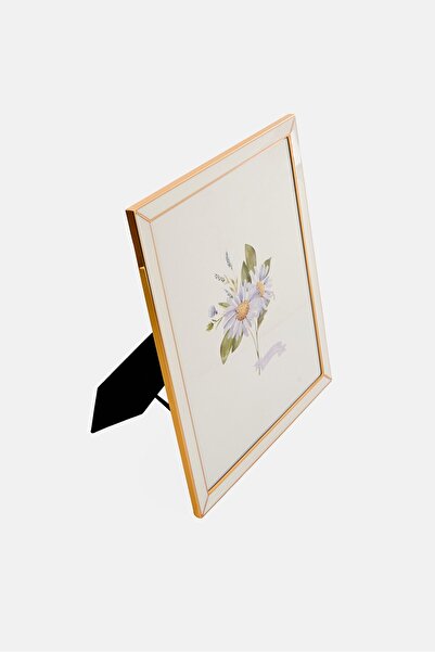 Enchante Accessories Floral Pattern Tabletop Photo Frame, Multicolor