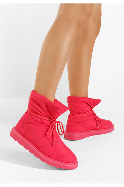 B T Shoes Fuchsiové dámske snehule Mashka