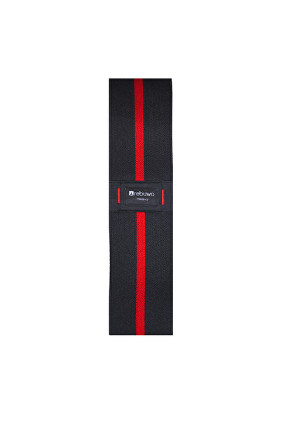 Rebuwo Heavy Squat Resistance Band 34X8 cm Non-Slip Fitness Exercise Band – Black & Red