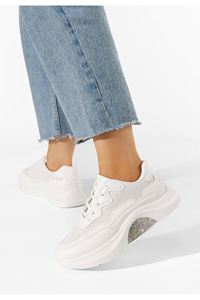 B T Shoes Sneakers γυναικεια Katya λευκά