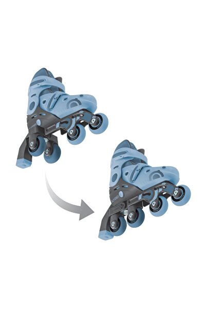 Globber 2 in 1 adjustable rollers size 26-29, blue color