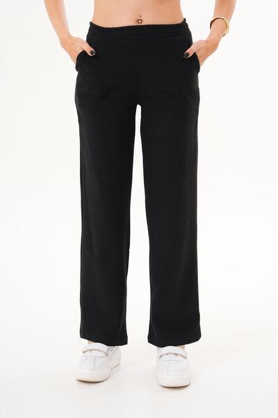 ŞİMAL Kadın Selanik Örme Bol Paça Pantolon 255053 -