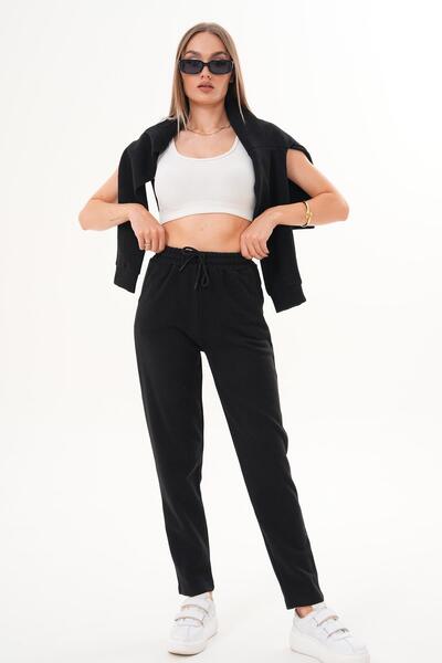 ŞİMAL Women's Thessaloniki Knitted Single Bottom Tracksuit 255061 -