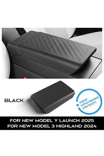 choice2 غطاء أسود جديد لسيارات تسلا موديل Y (إصدار جونيبر 2025) وموديل 3 (إصد...