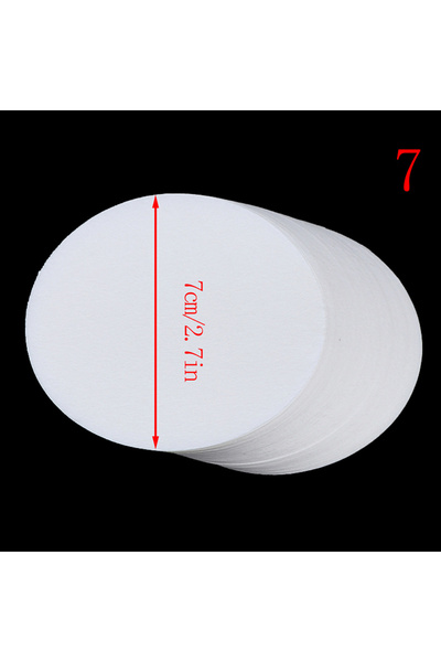 Choice3 100 قطعة من ورق الترشيح المخبري الدائري عالي الجودة لماكينة صنع القهو...