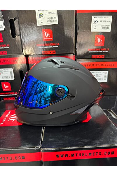 MT Helmets Braker Sv solid kask (şeffaf vizörlü biçimde) gönderilecektir
