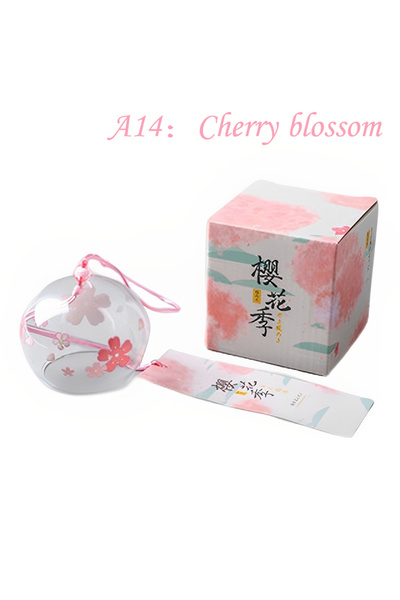 Choice A14 Japanese Wind Bell Japan Chimes Handmade Glass Furin Home Decors S...