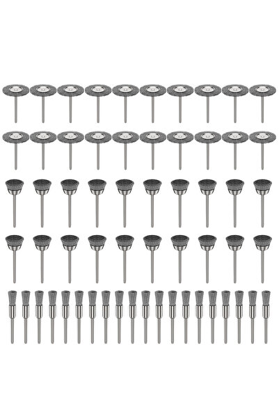 Choice3 60 قطعة - المنتج 1 ب - فرشاة سلكية نحاسية لإزالة الصدأ من المعادن، من...