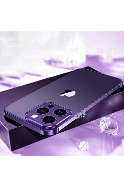 Flippy Edgeless Metal Case for iPhone 16 – Corner & Camera Protection, Aluminum Alloy, Shockproof,
