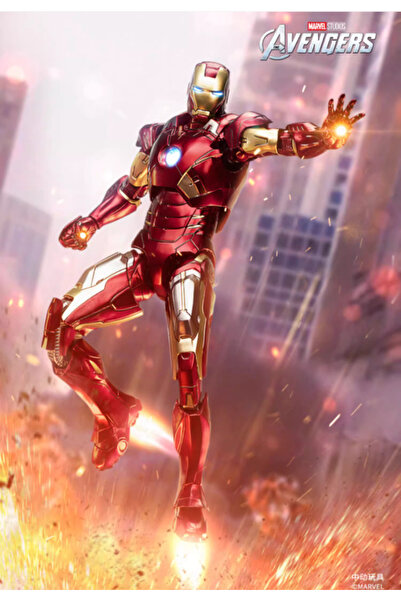 Choice5 MK7 ZD الأصلي الرجل الحديدي 30 الفولاذ الأزرق 1/10 آيرون باتريوت 3 أس...