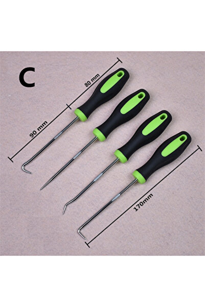 Choice3 C 4Pcs Car Auto Vehicle Oil Seal Screwdrivers Set O Ring Removal Tool...