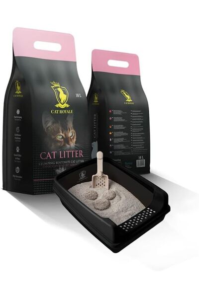 Cat Royale Cat Litter, Baby Powder Scent, 10 Liter