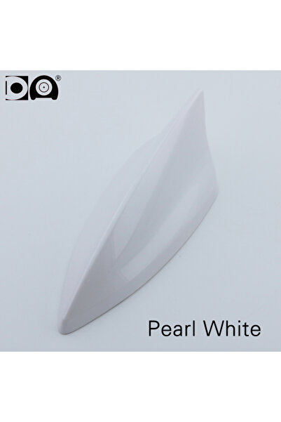 Choice5 Pearl White Universal 5D Shark Fin Antenna Car Radio Aerials FM/AM Si...