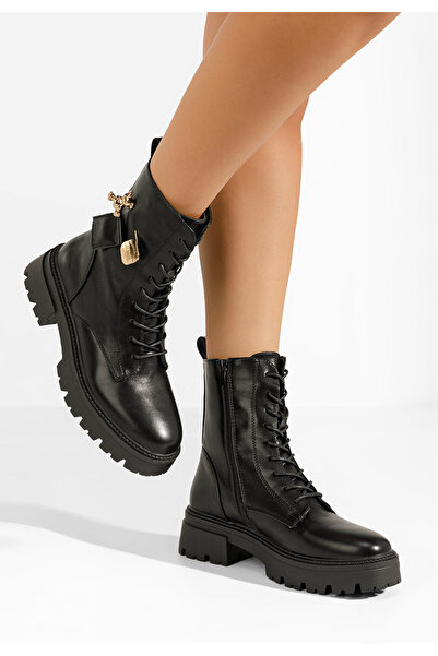 B T Shoes Αρβυλάκια γυναικεία Siaca μαύρα