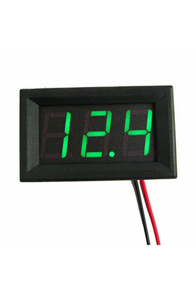 choice2 5 فولت - 30 فولت تيار مستمر 4.5 فولت - 30 فولت فولتميتر رقمي مقاوم لل...