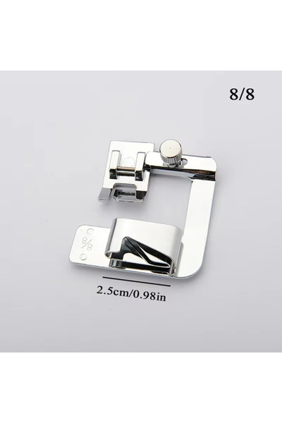 choice2 25mm Sewing Hemming Set 3Pcs Wide Hem Foot Or 3Pcs Narrow Rolled Hem ...