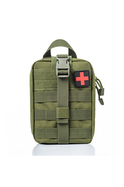 Choice1 Green Portable Tactical First Aid Kit Medical Bag For Hiking Travel H...