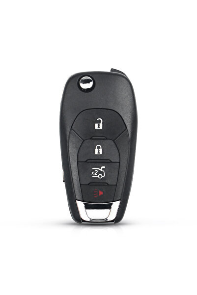 choice2 غطاء مفتاح سيارة قابل للطي بأربعة أزرار من KEYYOU، متوافق مع سيارات ش...