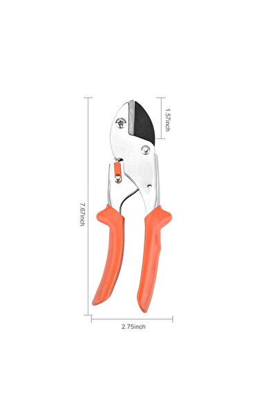 choice2 مقص تقليم الحدائق الفولاذي M SK5، مقص تقليم أشجار الفاكهة مع مقابض مر...
