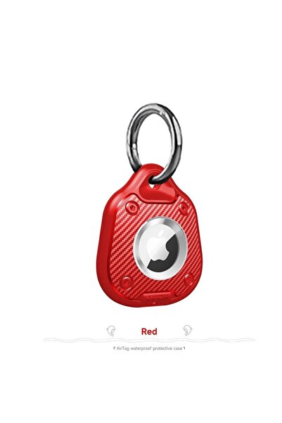 Choice red Waterproof Case for AirTag Holder Protective Case Suitable for Loc...