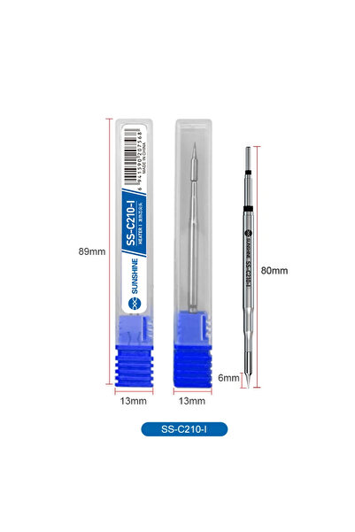 choice2 رؤوس مكواة اللحام المدمجة وقلب التسخين من سلسلة C210-I من صن شاين C21...